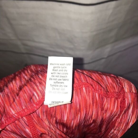 Athleta Watermelon V Neck Pop Space Dye Run Tank-S - Picture 5 of 8